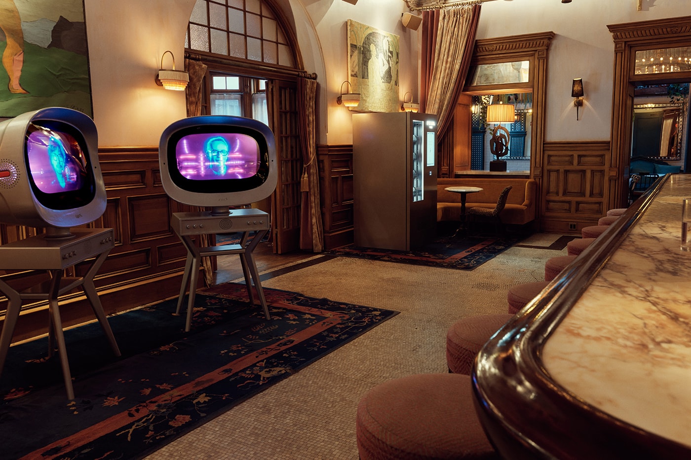 Prada Unveils 'Satellites II' With Nicolas Winding Refn and Hideo Kojima at Hotel Chelsea