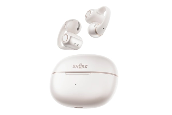 Shokz OpenDots 2 and OpenDots Air clip-on open earbuds in multiple color options