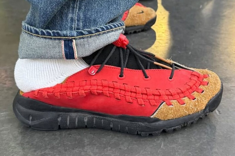 SOULGOODS and Nike Prepare to Drop the Homescape Woven Pack Medium Orewood Brown/Dark Field Brown-Dark Blue Grey HM6961-001 Blue Beyond/Light Blue-Peat Moss HM6961-400 Chile Red/Black-Dark Smoke Grey-Ginger HM6961-600