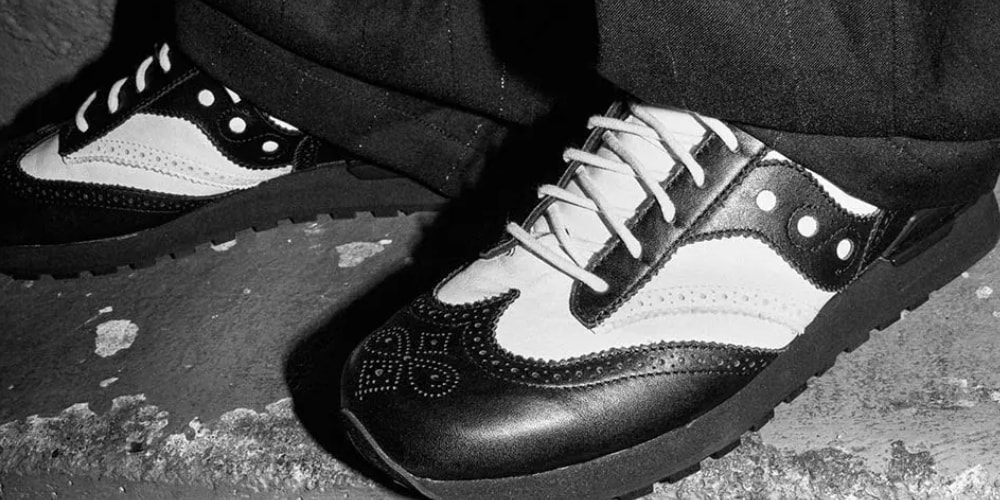 Engineered Garments Transforms Saucony’s Retro Runner Into a Dress Shoe