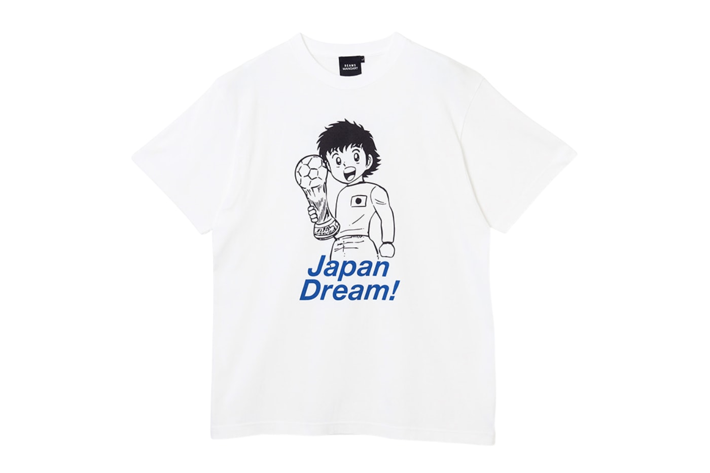 BEAMS MANGART ‘Captain Tsubasa’ “Catch the Japan Dream!” Capsule Release Info Yoichi Takashi