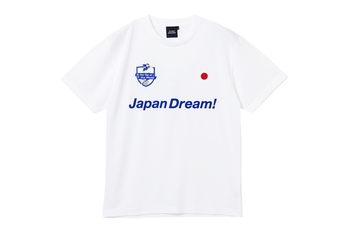 BEAMS MANGART ‘Captain Tsubasa’ “Catch the Japan Dream!” Capsule Release Info Yoichi Takashi
