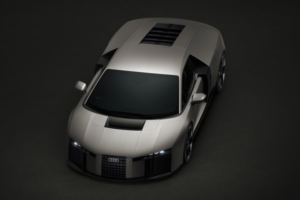 The Audi Nuvolari Is More Important Than You Think R8 TT Concept C Satin Titanium Supercar Metal