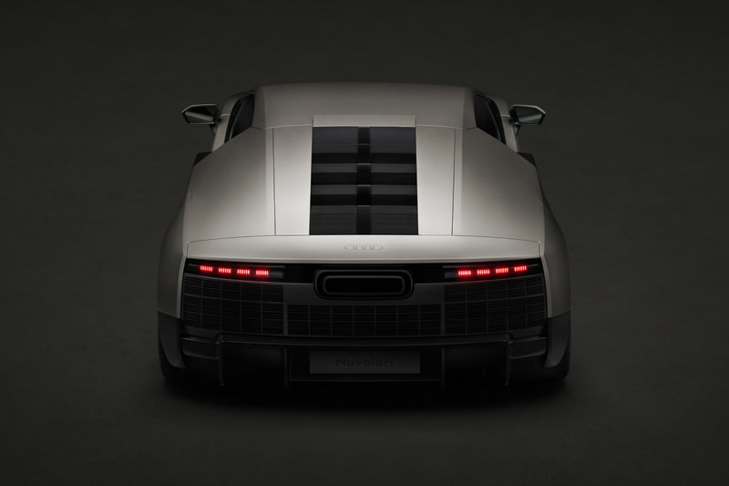 The Audi Nuvolari Is More Important Than You Think R8 TT Concept C Satin Titanium Supercar Metal