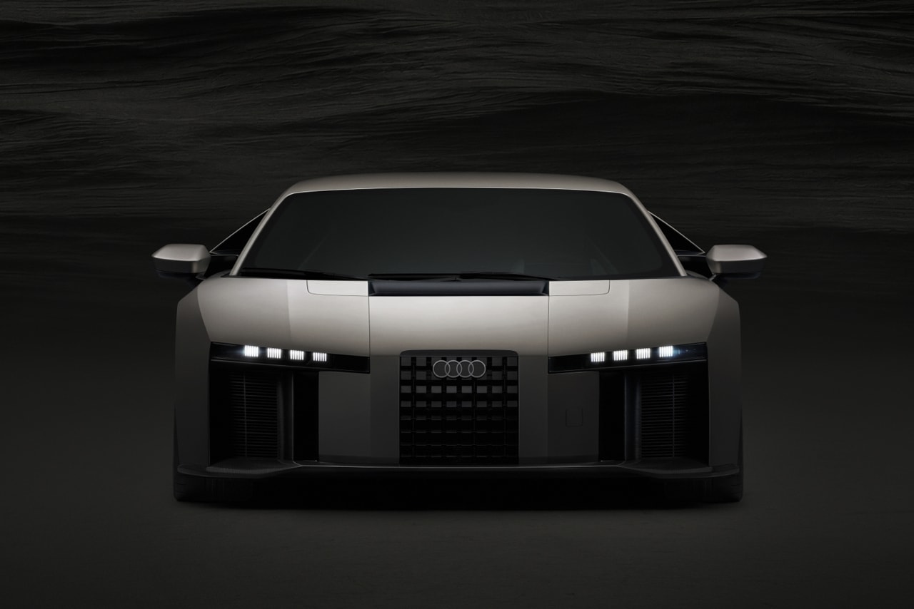The Audi Nuvolari Is More Important Than You Think R8 TT Concept C Satin Titanium Supercar Metal