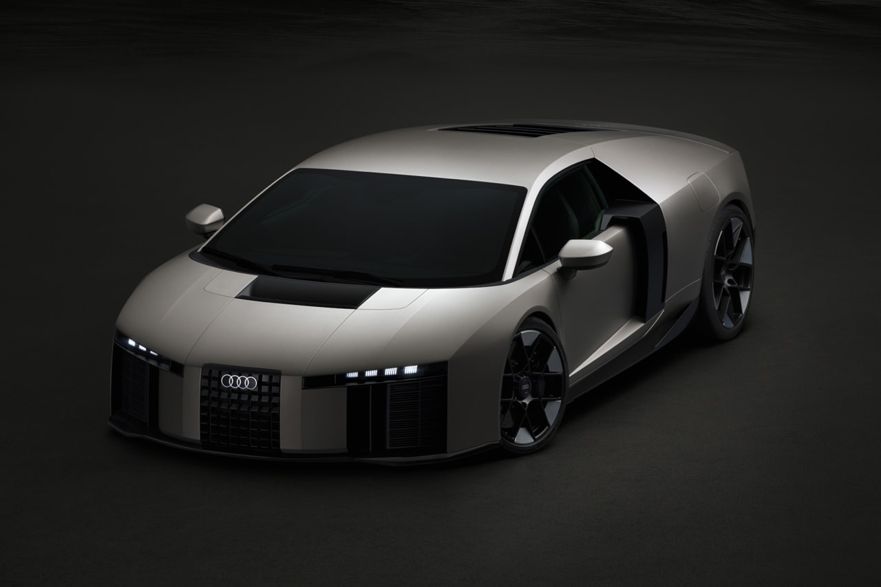 The Audi Nuvolari Is More Important Than You Think R8 TT Concept C Satin Titanium Supercar Metal