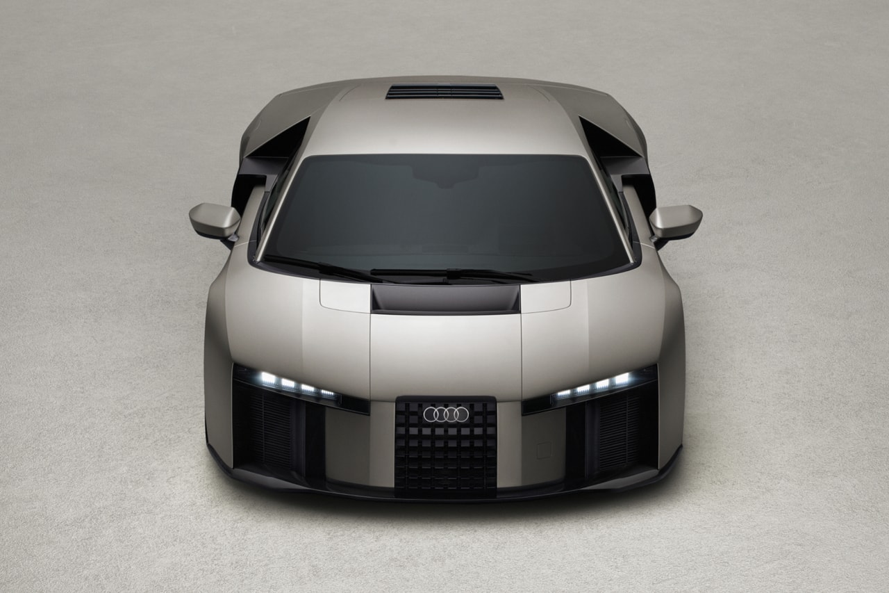 The Audi Nuvolari Is More Important Than You Think R8 TT Concept C Satin Titanium Supercar Metal