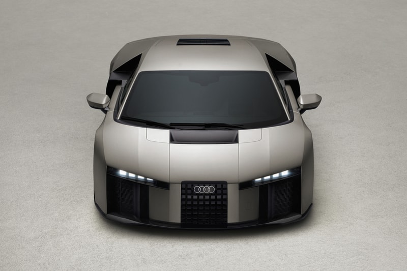 The Audi Nuvolari Is More Important Than You Think R8 TT Concept C Satin Titanium Supercar Metal