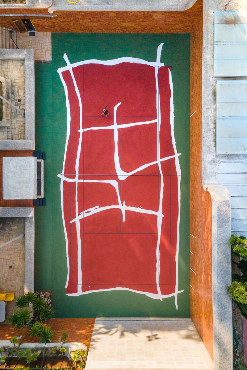 casa axis international open tennis tournament artwork exhibition artist residency
