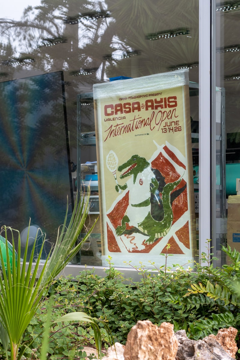 casa axis international open tennis tournament artwork exhibition artist residency