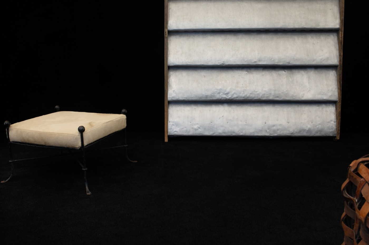 Galerie OM Berlin Opening ‘Partie Une’ Exhibition Info Moana Thies Oscar Gröne Julian Zacharias Eide Jean Prouvé Jean Royère