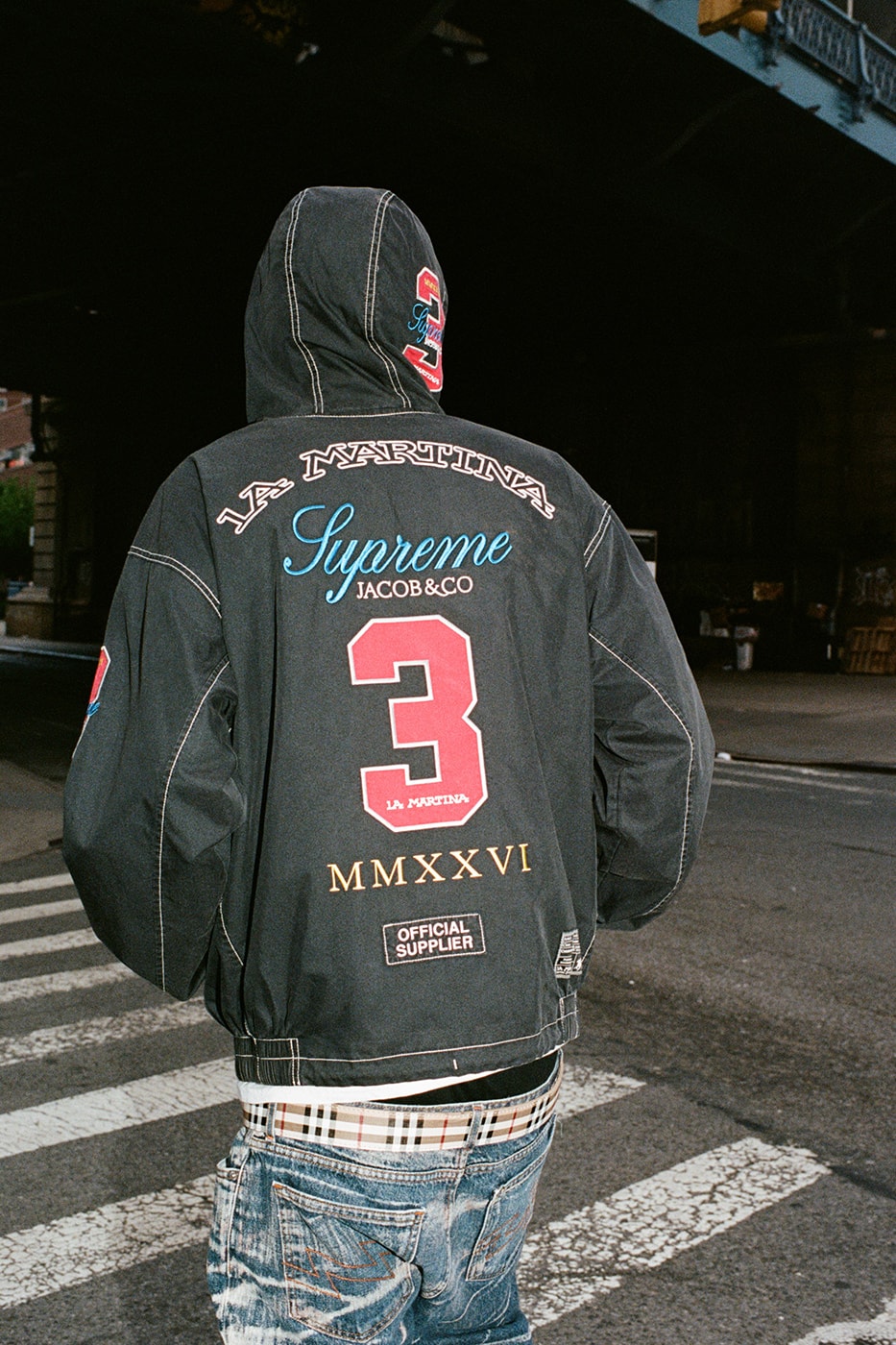 La Martina x Supreme Jacob & Co. Spring 2026 Collaboration Jacket, Rugby, Soccer Jersey, Zip Up Sweatshirt, Sweatpant and 6-Panel Hat.