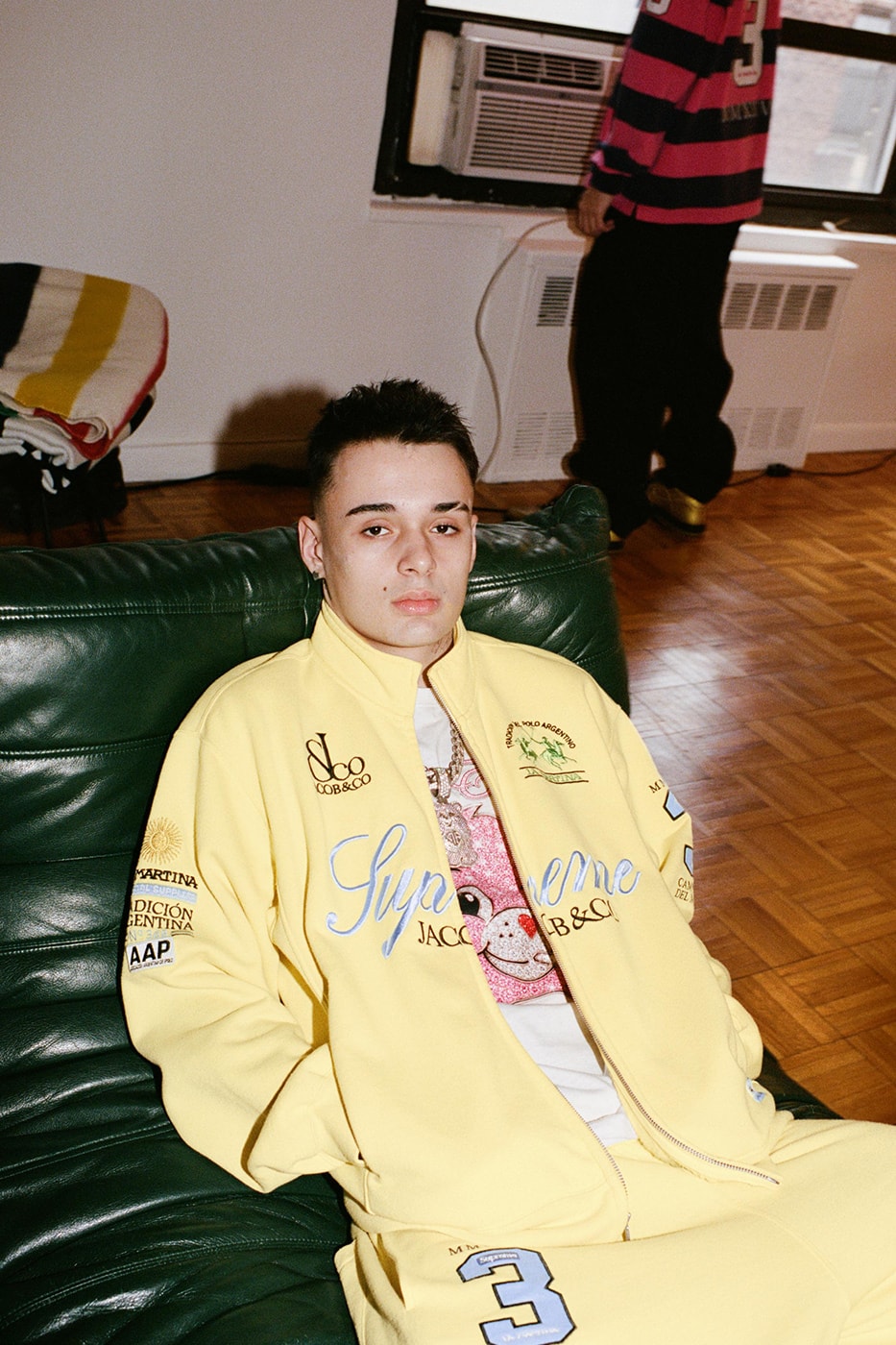 La Martina x Supreme Jacob & Co. Spring 2026 Collaboration Jacket, Rugby, Soccer Jersey, Zip Up Sweatshirt, Sweatpant and 6-Panel Hat.