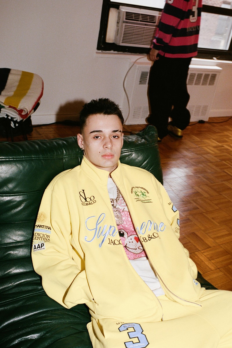 La Martina x Supreme Jacob & Co. Spring 2026 Collaboration Jacket, Rugby, Soccer Jersey, Zip Up Sweatshirt, Sweatpant and 6-Panel Hat.