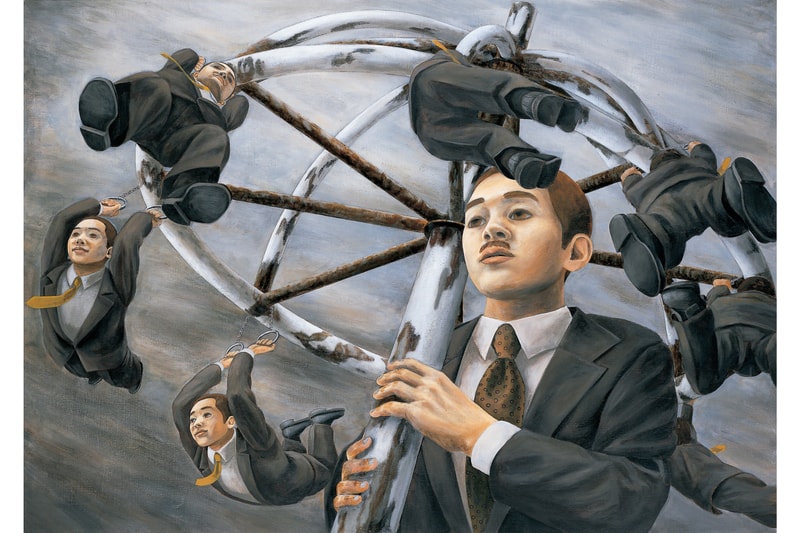tetsuya ishida gagosian paris exhibition paintings japan lost generation