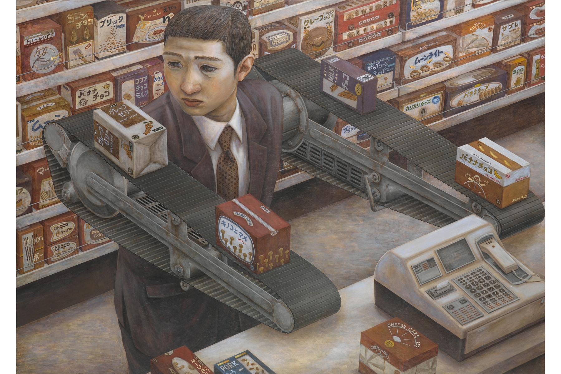 tetsuya ishida gagosian paris exhibition paintings japan lost generation