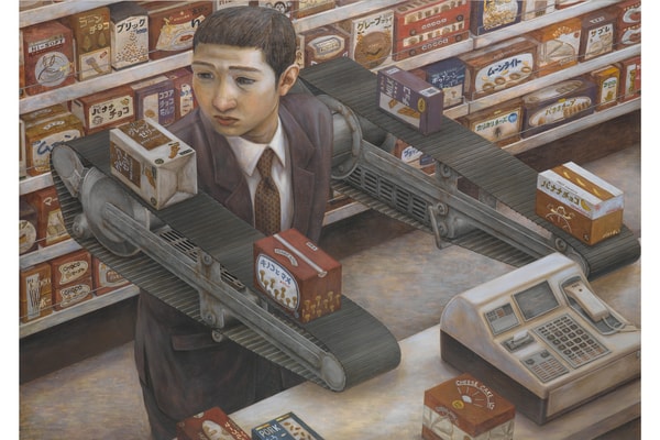 tetsuya ishida gagosian paris exhibition paintings japan lost generation