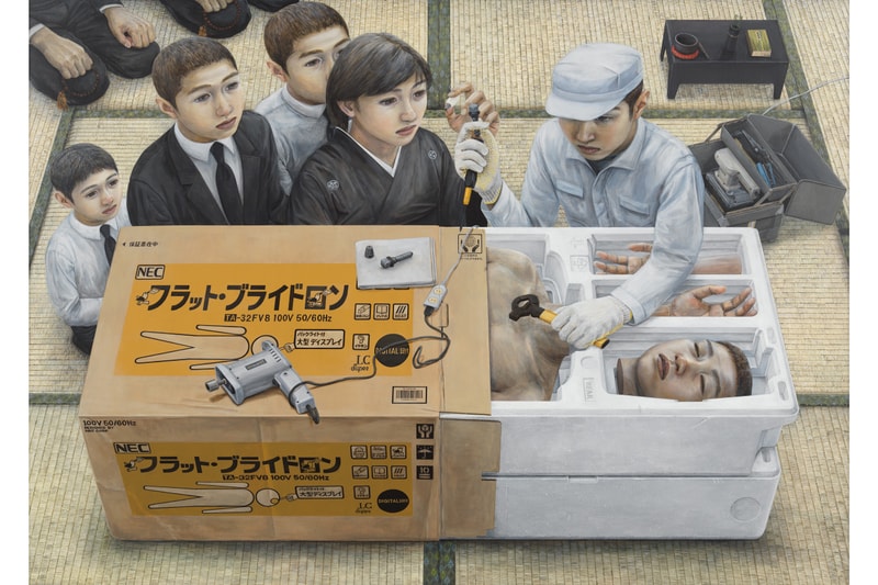 tetsuya ishida gagosian paris exhibition paintings japan lost generation