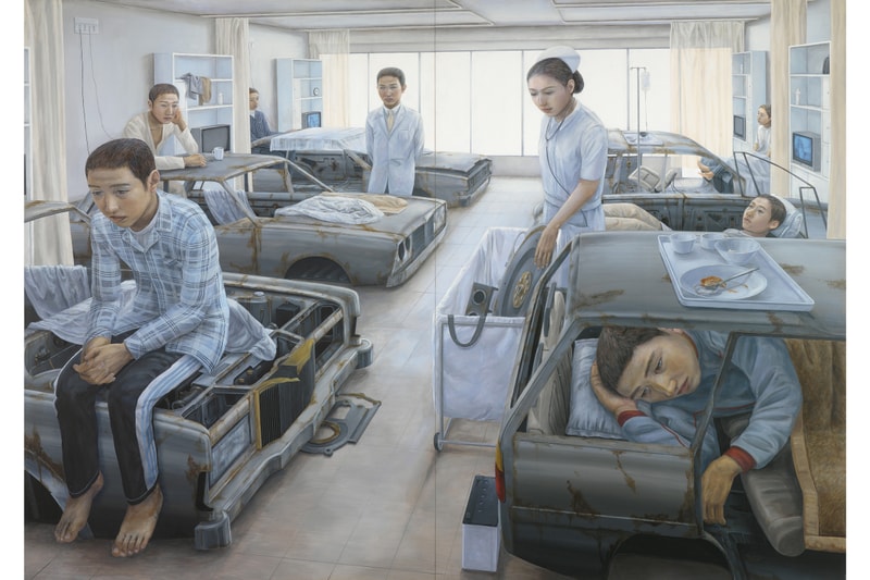 tetsuya ishida gagosian paris exhibition paintings japan lost generation