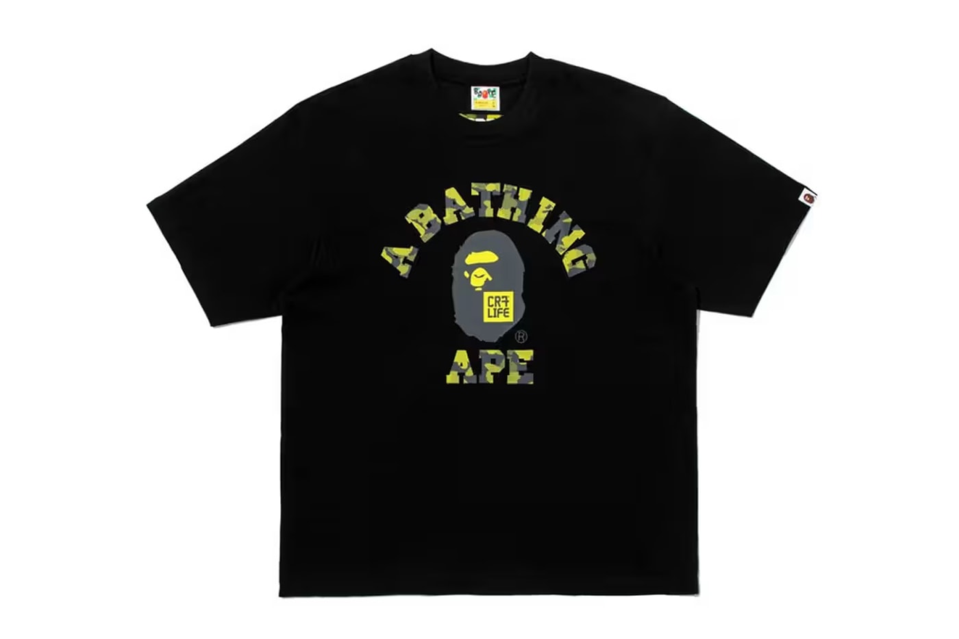 BAPE and Cristiano Ronaldo's CR7 LIFE Unveil Summer Baby Milo T-Shirts football world cup portugal a bathing ape