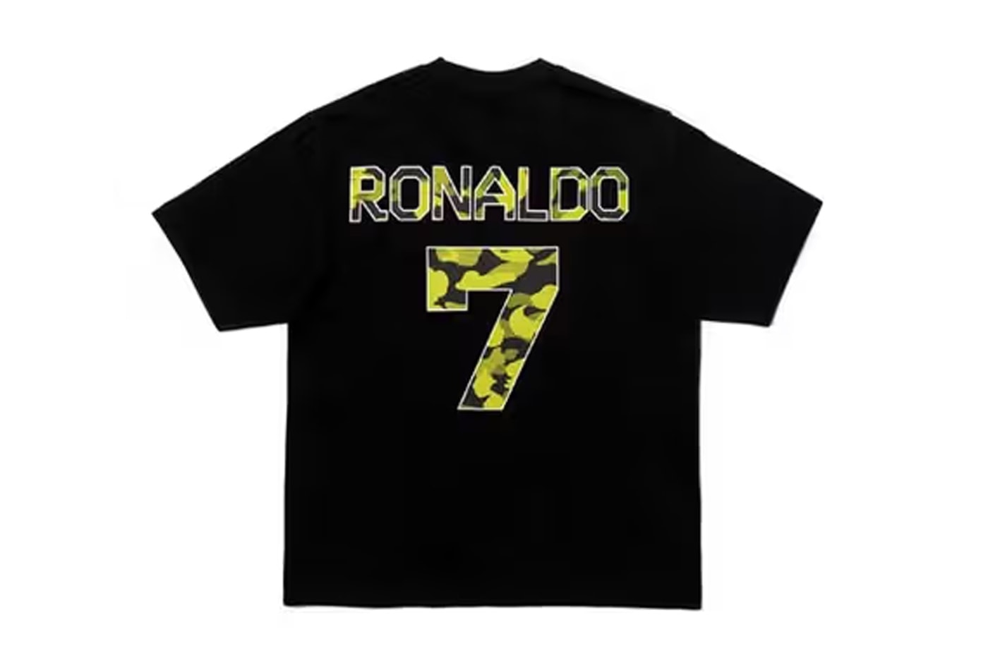BAPE and Cristiano Ronaldo's CR7 LIFE Unveil Summer Baby Milo T-Shirts football world cup portugal a bathing ape