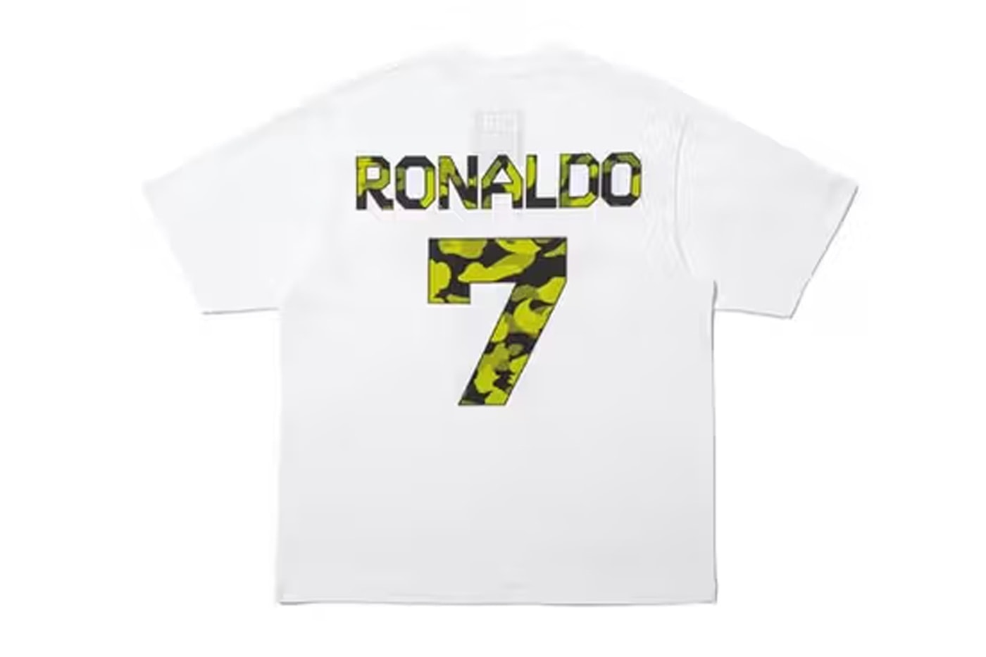 BAPE and Cristiano Ronaldo's CR7 LIFE Unveil Summer Baby Milo T-Shirts football world cup portugal a bathing ape