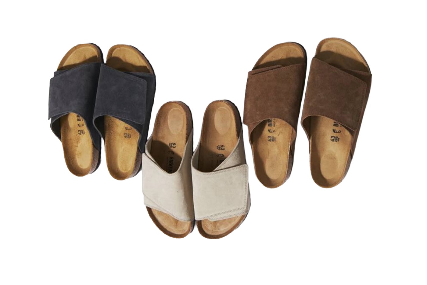 Birkenstock Solana JOURNAL STANDARD Exclusive Charcoal Oyster Dark Tea Release Info