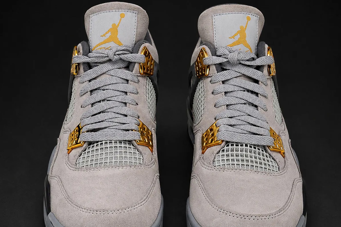An Unreleased Trophy Room x Air Jordan 4 Sample Surfaces marcus jordan closure store
