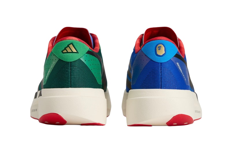 BAPE adidas Adizero EVO SL Collaboration Release Info Blue/Green KJ5749 White/Gold KJ5751 Release Info LIGHTSTRIKE PRO