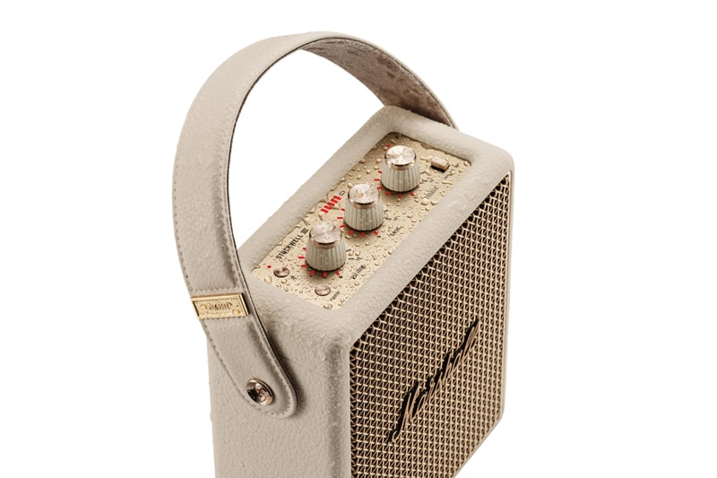 Marshall Stockwell III portable Bluetooth speaker with modular, repairable design