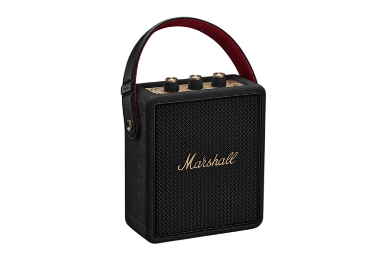 Marshall Stockwell III portable Bluetooth speaker with modular, repairable design