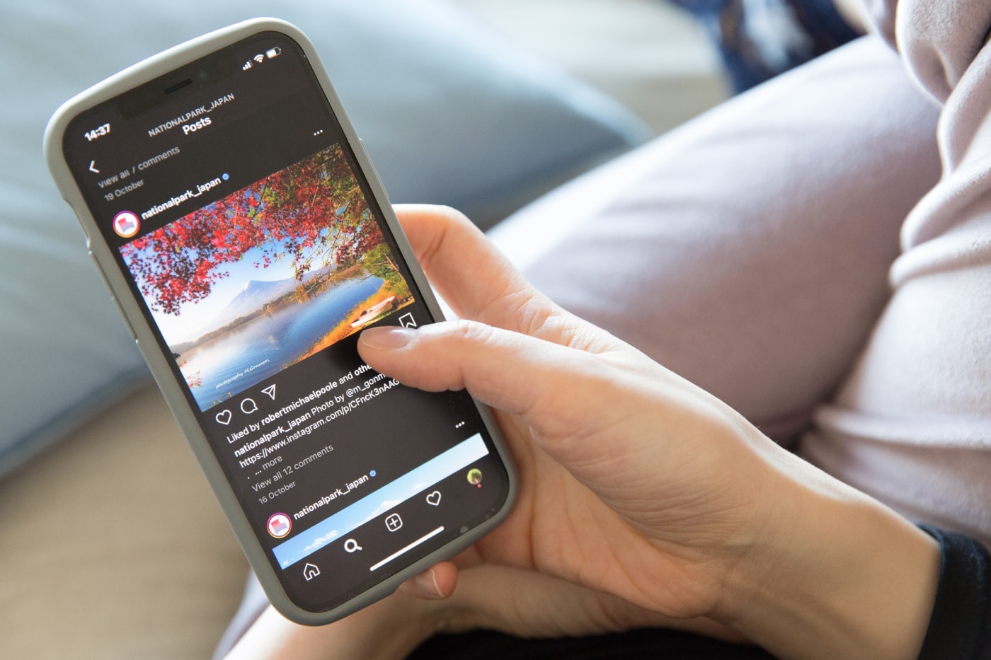Instagram Your Algorithm interface showing main feed topic controls powered by large language models