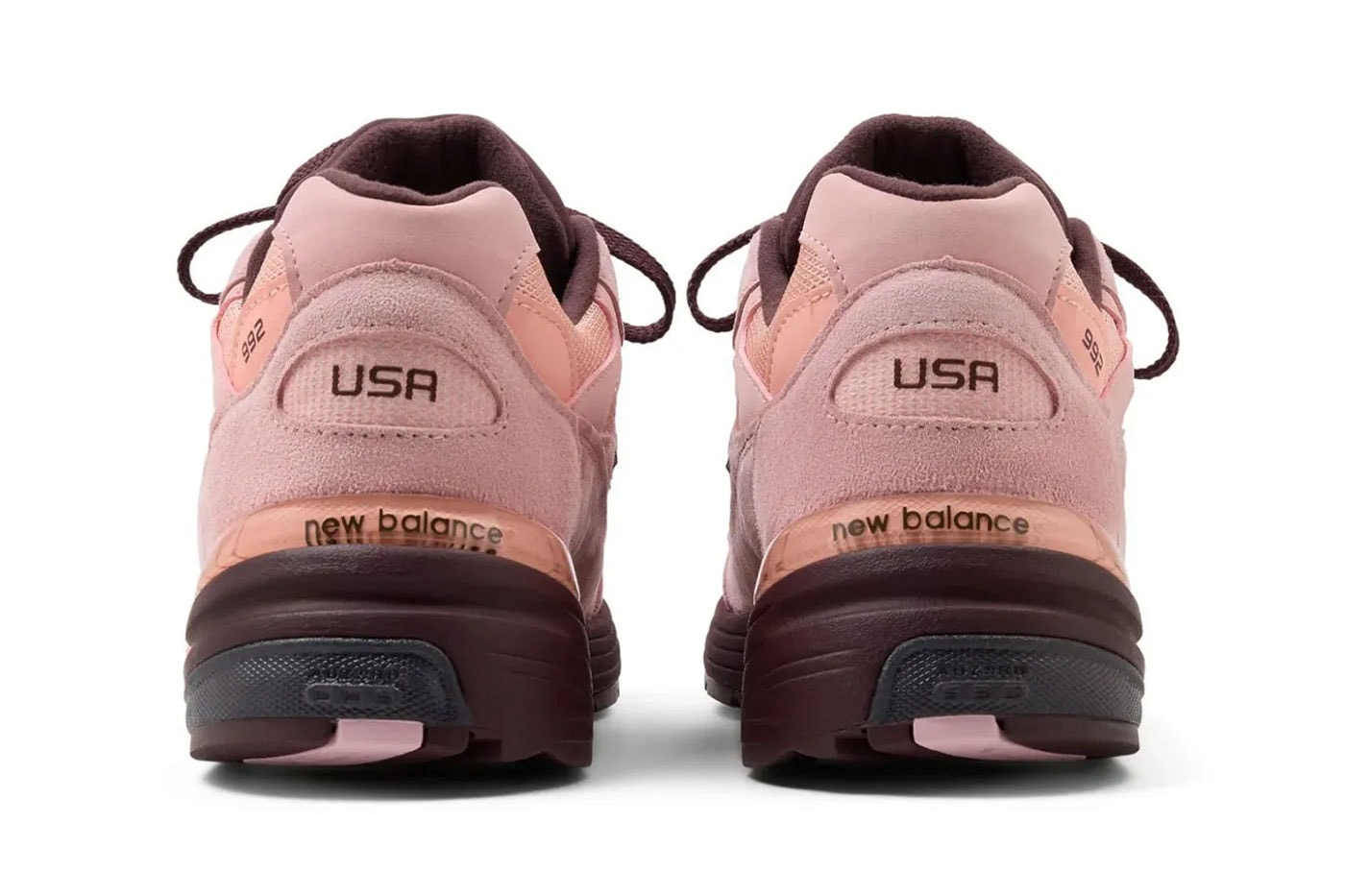 New Balance 992 "Pink Chalk" Release Info U992PK Pink Chalk/Pink Lemonade/Cherry Leather 