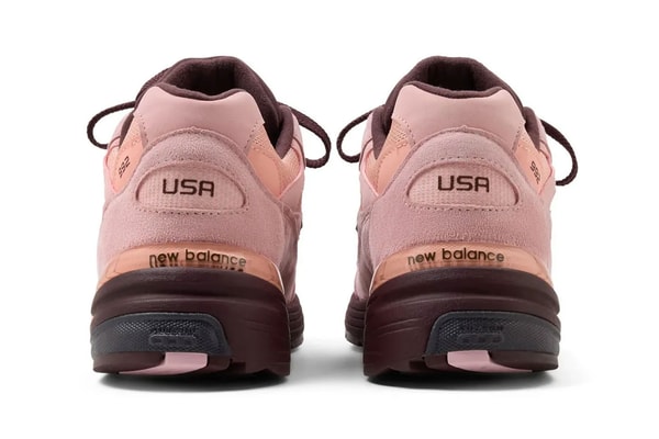 New Balance 992 "Pink Chalk" Release Info U992PK Pink Chalk/Pink Lemonade/Cherry Leather 
