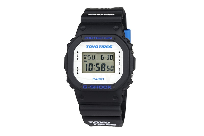 Toyo Tires Casio G-SHOCK DW5600TT25-1 Watch Collaboration Release Info