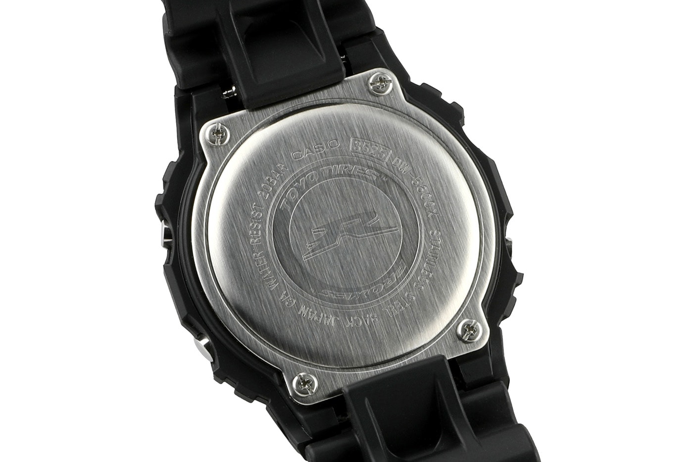 Toyo Tires Casio G-SHOCK DW5600TT25-1 Watch Collaboration Release Info