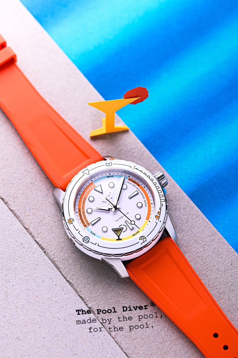 seconde/seconde/Christopher Ward C60 Pool Diver Watch Collaboration Release Info 