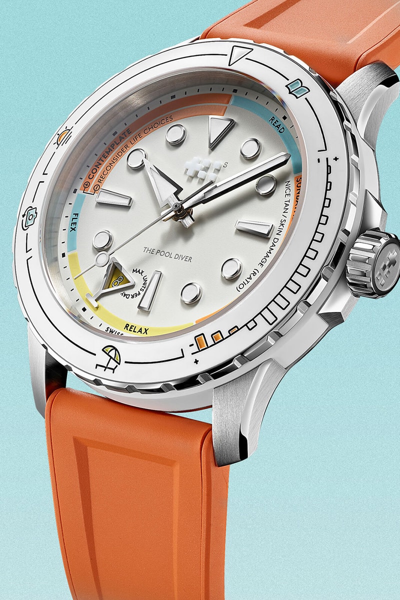 seconde/seconde/Christopher Ward C60 Pool Diver Watch Collaboration Release Info 