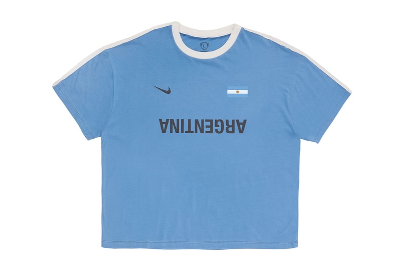Travis Scott's Cactus Jack and Nike Launch World Cup-Inspired Total 90 Collection Argentina, Australia, Brazil, Croatia, England, France, Korea, the Netherlands, Portugal, and the USA.