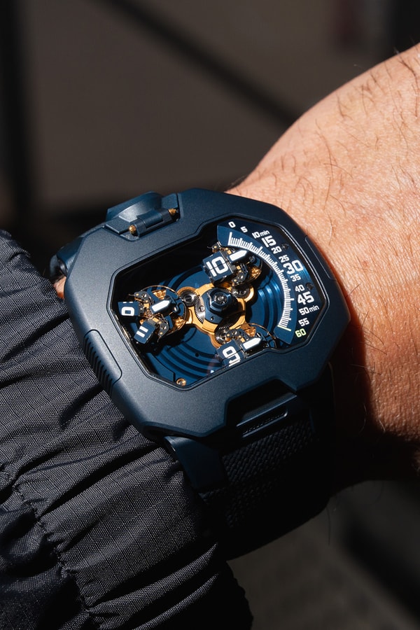URWERK UR-120 Blue Planet Limited Edition Release Info Martin Frei Felix Baumgartner