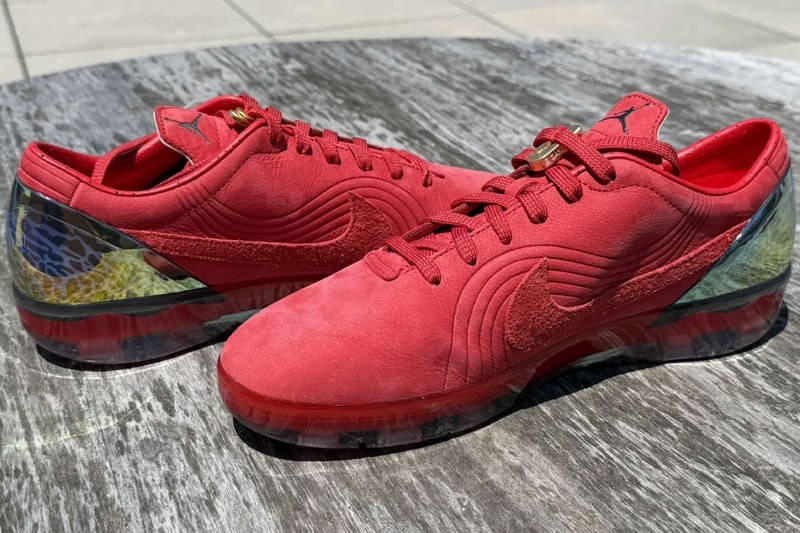 Jordan x Nike Cryoshot "University Red" Release Info University Red/Deep Pewter-Metallic Silver jordan brand  IO8209-600 Mercurial Vapor 1