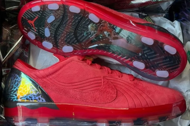 Jordan x Nike Cryoshot "University Red" Release Info University Red/Deep Pewter-Metallic Silver jordan brand  IO8209-600 Mercurial Vapor 1