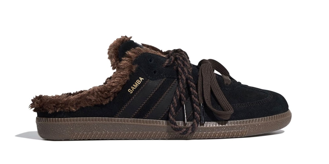 adidas Gives the Samba Mule a Cozy "Fur-Lined" Makeover for Fall 2026
