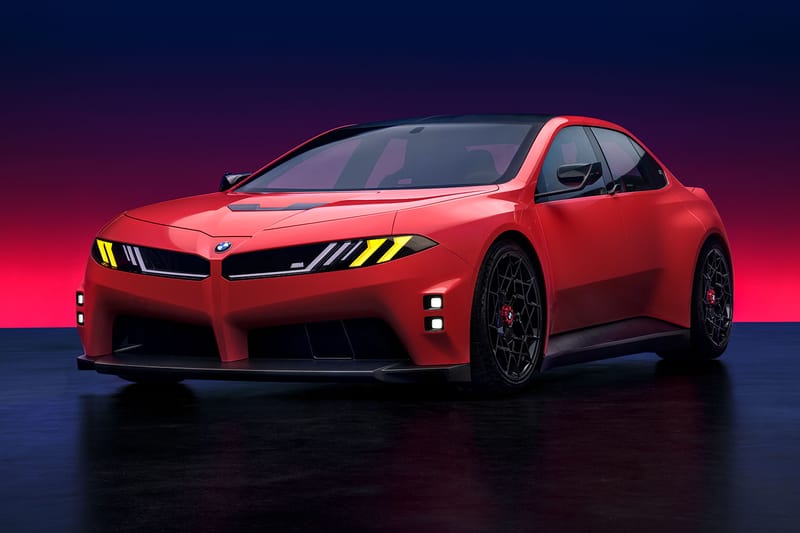BMW M Concept Neue Klasse: BMW's First Fully Electric Performance Sedan Revealed at Le Mans