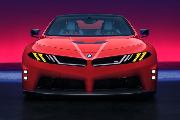 BMW M Concept Neue Klasse electric sedan with quad-motor eDrive at Le Mans