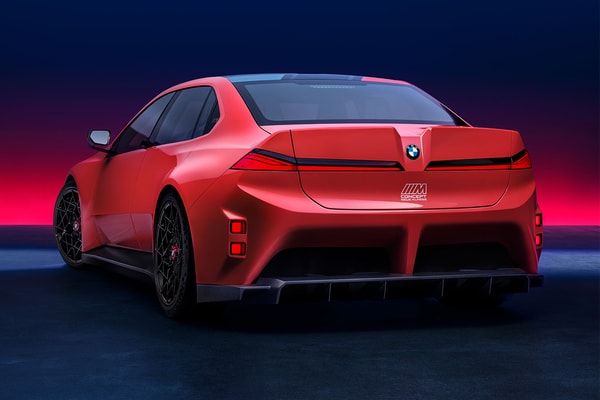 BMW M Concept Neue Klasse electric sedan with quad-motor eDrive at Le Mans