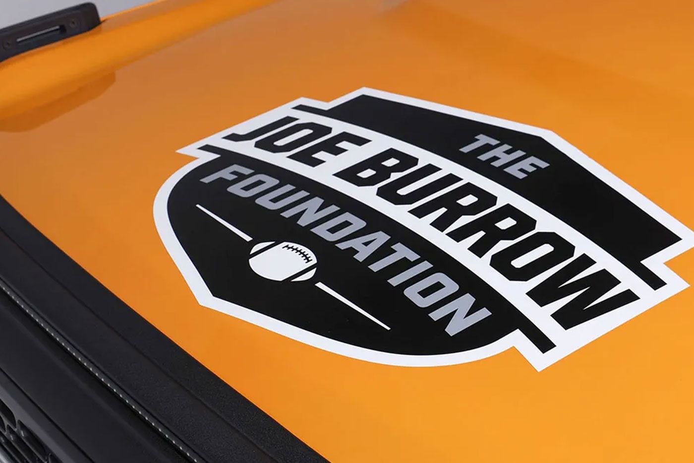 NFL Star Joe Burrow's Custom Ford Bronco Heads to Barrett-Jackson Auction LSU inspired 4x4