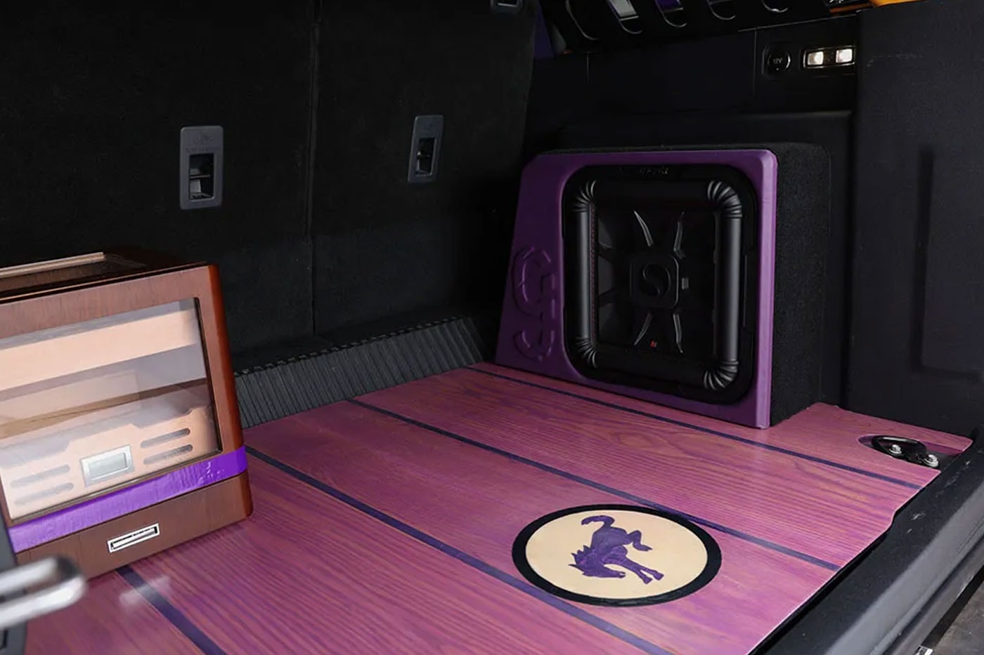 NFL Star Joe Burrow's Custom Ford Bronco Heads to Barrett-Jackson Auction LSU inspired 4x4