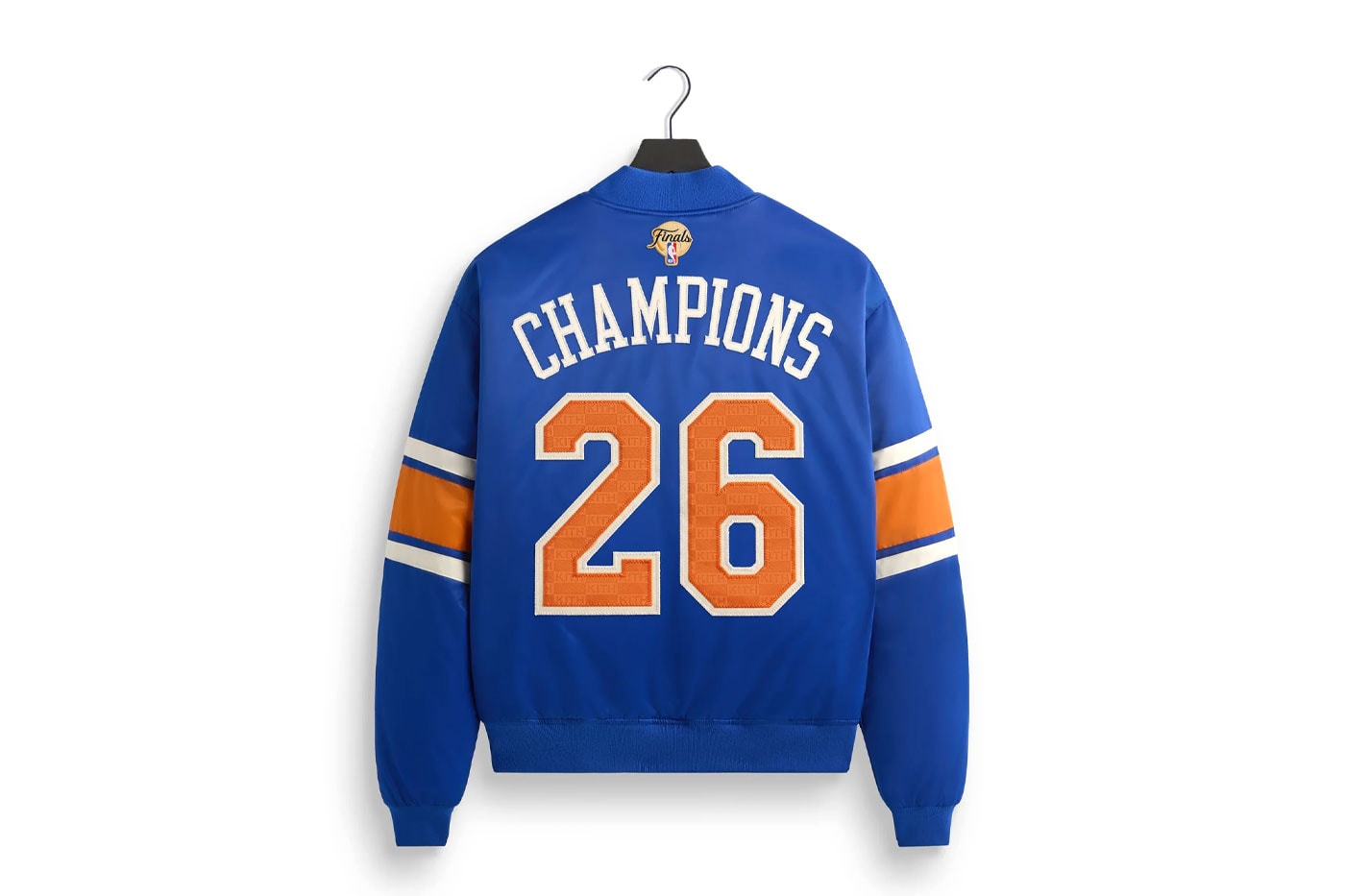 Kith New York Knicks white championship jersey