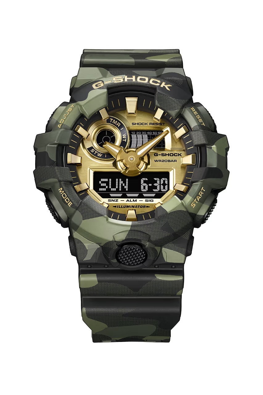 G-SHOCK and BABY-G Introduce BOLD CAMO Collection